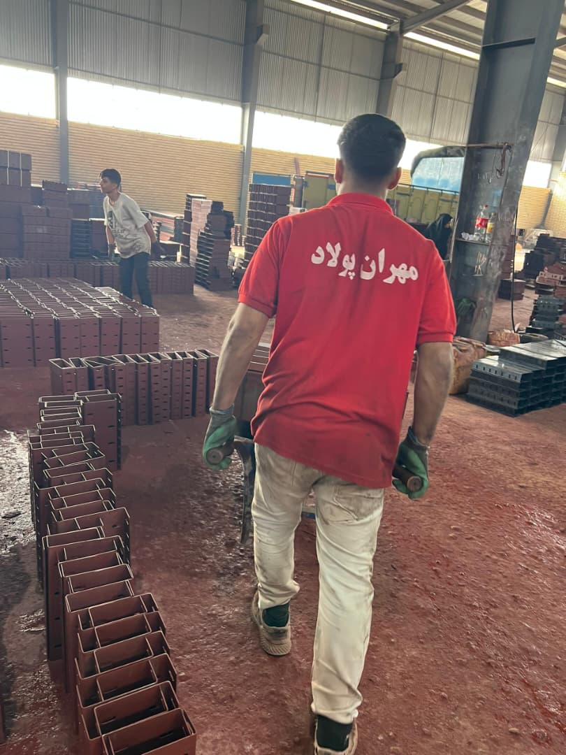 تولید و فروش والپست و میلگرد بستر مهران پولاد در فاروج